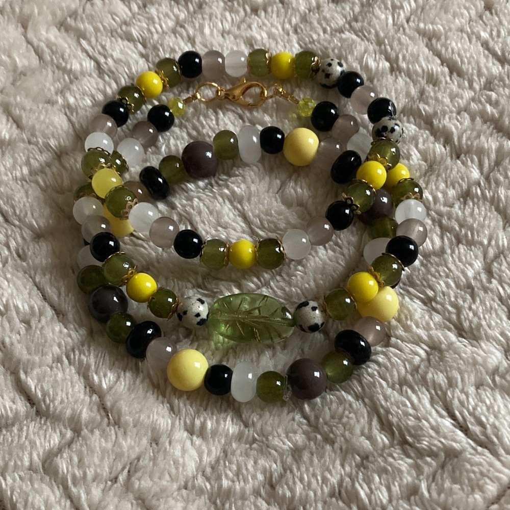 Handmade Multicolor Beaded Bracelet Set